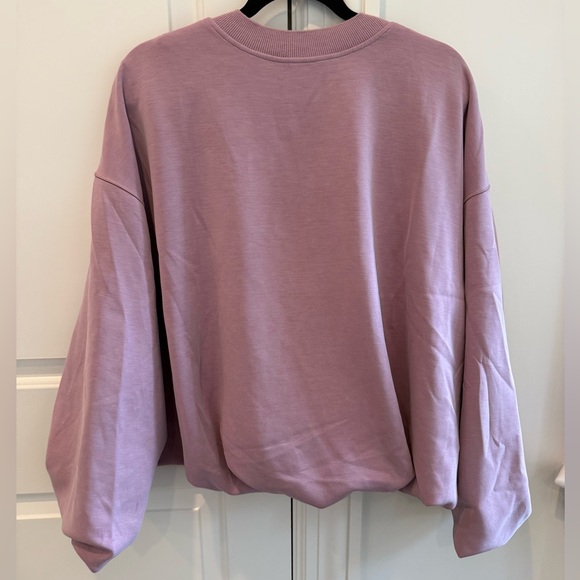 lululemon athletica Oversized Crewneck Sweatshirt in Dusty Mauve - Picture 2 of 4